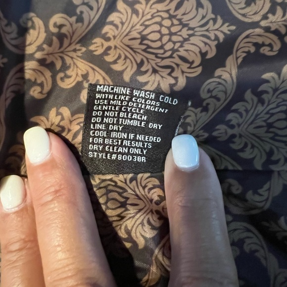 Stylish Vibrant Orange Pea Coat - Picture 4 of 4